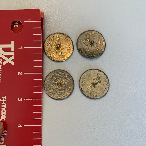 Antique ancient Roman coin buttons - Picture 3 of 5